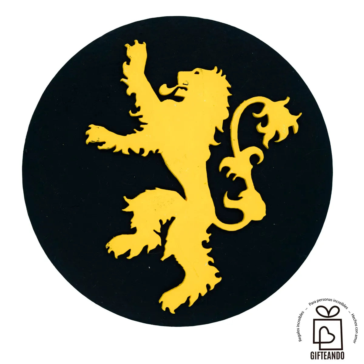 Figura para Letrero Intercambiable - GOT Casa Lannister - Gifteando