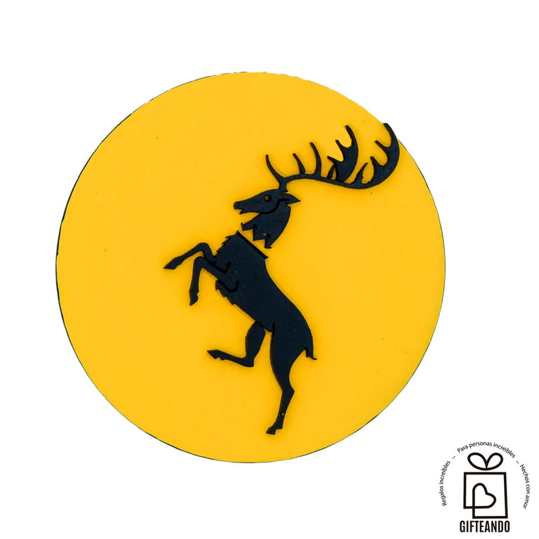 Figura para Letrero Intercambiable - GOT Casa Baratheon - Gifteando