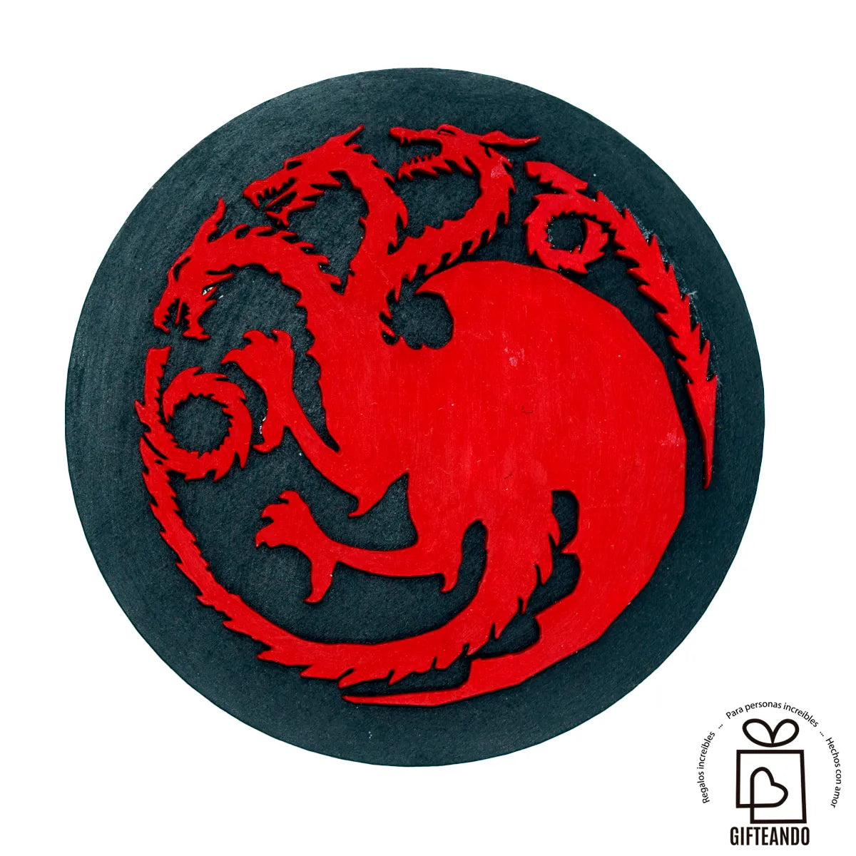 Figura para Letrero Intercambiable - GOT Casa Targaryen - Gifteando