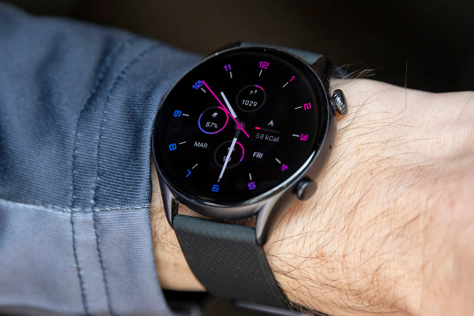 New Amazfit Smartwatch AMOLED Display Zepp 12-días de batería REL-030 - Gifteando