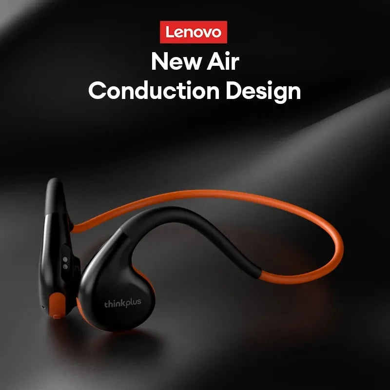 LENOVO originales audífonos de conducción osea, deportivos, gancho para la oreja al aire libre AUD-051 - Gifteando