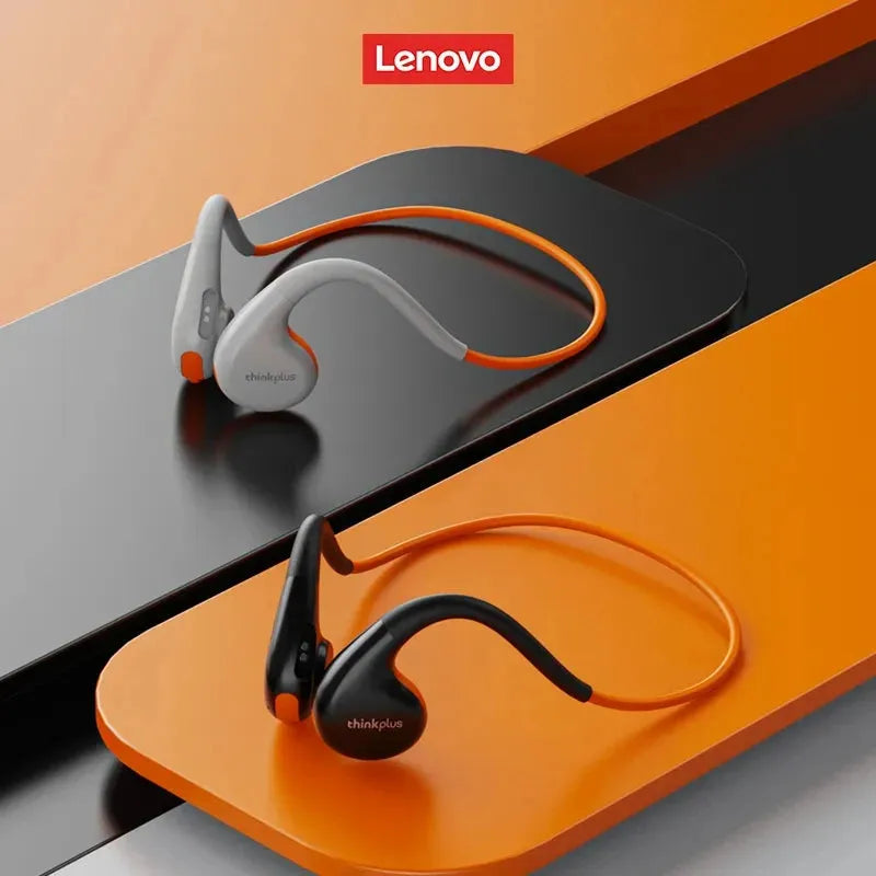 LENOVO originales audífonos de conducción osea, deportivos, gancho para la oreja al aire libre AUD-051 - Gifteando