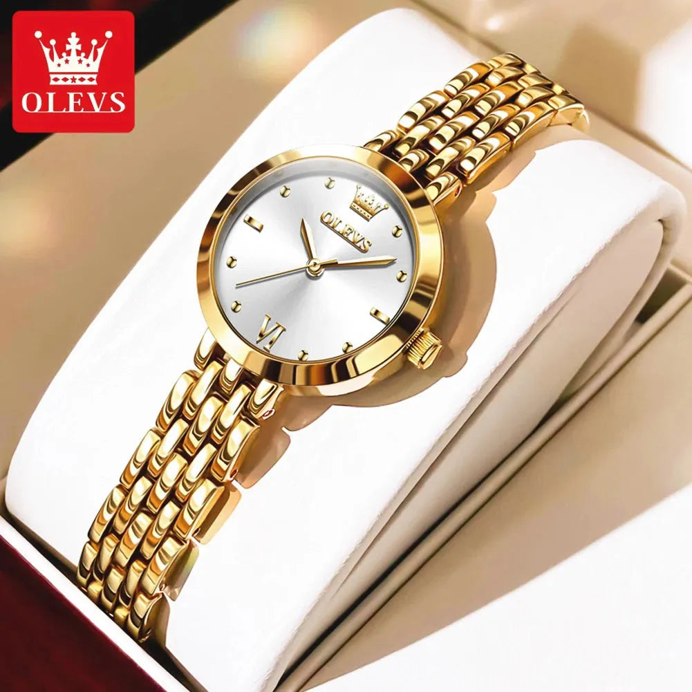 OLEVS reloj para dama, de cuarzo, esfera pequeña, elegantes. REL-027 - Gifteando