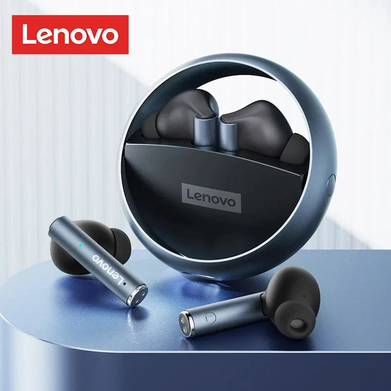 LENOVO audífonos giratorios, novedosos, inalámbricos, sonido estéreo de alta fidelidad AUD-060 - Gifteando