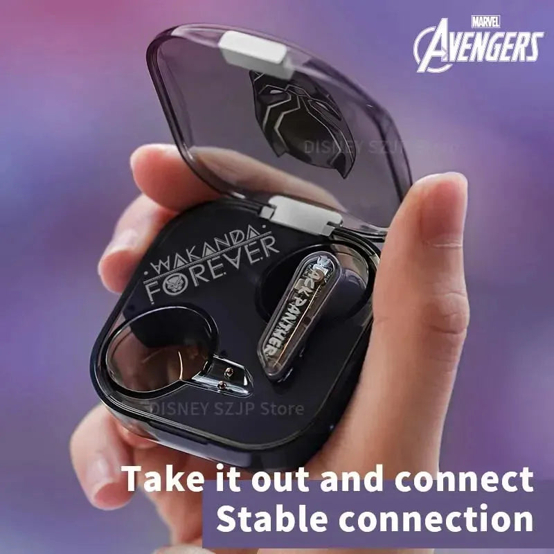 Disney Marvel audífonos in-ear, super héroes, sonido HIFI, inalámbricos BT 5.3, batería de larga duración AUD-126 - Gifteando