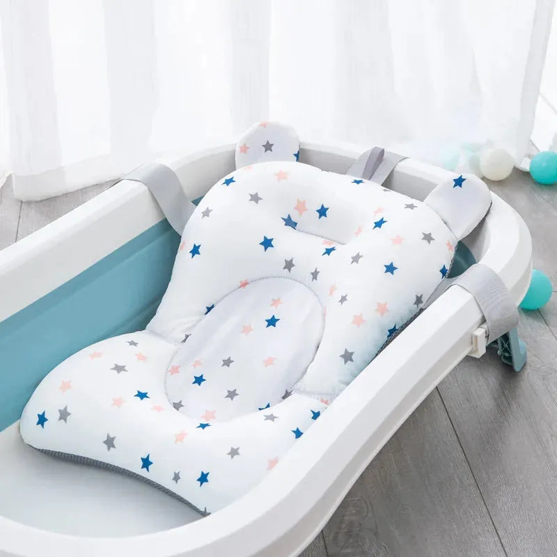 Cojín para baño, para bebés recién nacidos y de meses, anti-derrapes, suave, confortable - Gifteando