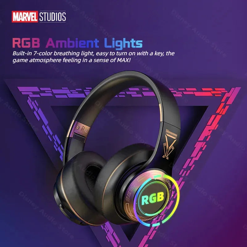 Disney Marvel audífonos sobre oreja, inalámbricos, stereo HIFI de graves. Aud-0127 - Gifteando